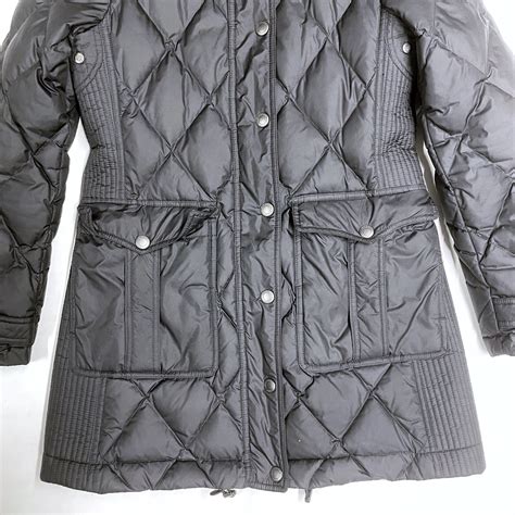 burberry brit down puffer coat|Burberry cashmere jacket.